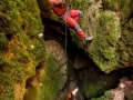 Vecsembükki-zsomboly bejárati akna (60 m) -  the 60 m deep entrance pitch of the Vecsembükki cave –
